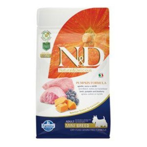 N&D Pumpkin Adult Mini Lamb & Blueberry 800g