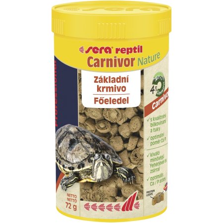 sera reptil Professional Carnivor Nature 250 ml / 72 g