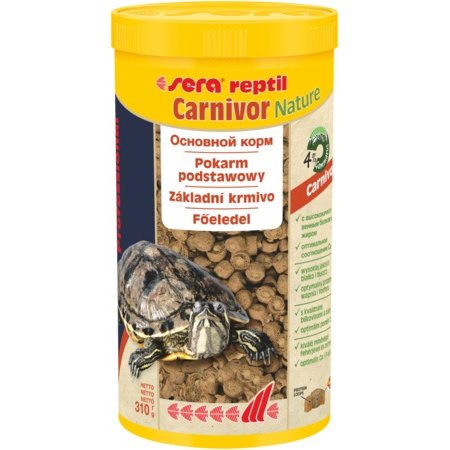 Sera Reptil Carnivor Nature 1000 ml / 310 g