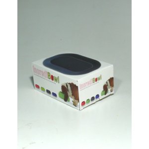 Miska gumová small 1l tmavo šedá Kruuse