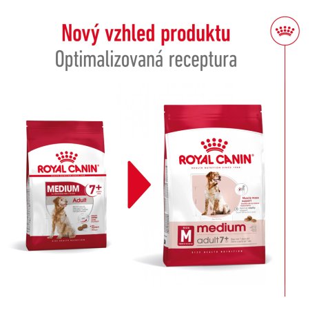 Royal Canin Medium Adult 7+ 4 kg