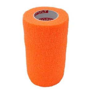 Ovínadlo elastické CoPoly 10 cm x 4,6 m oranžová neón
