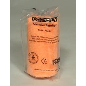 Ovínadlo elastické CoPoly 10 cm x 4,6 m oranžová neón