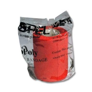 Ovínadlo elast. CoPoly 7,5 cm x 4,6 m červená