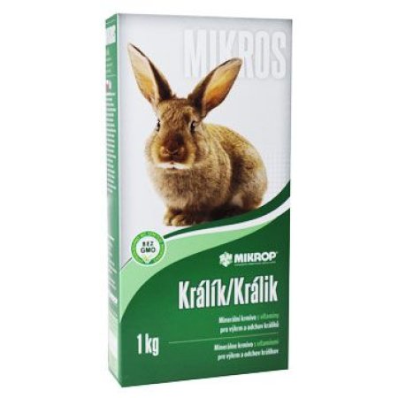 Mikros K pre králiky plv 1kg