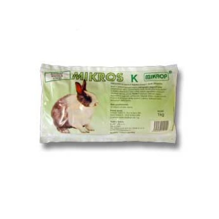 Mikros K pre králiky plv 1kg