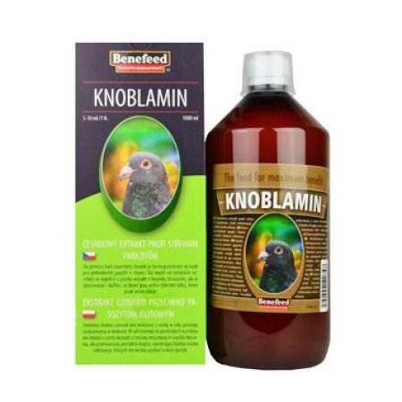 Knoblamín H pre holuby cesnakový olej 1l