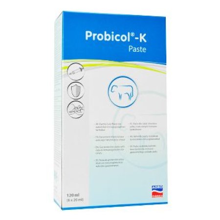 Probicol-K teľatá oral pasta 6x20ml injektor