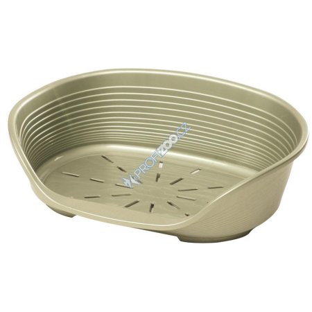 Pelech plast SIESTA DLX 6 čierny 70,5x52x23,5cm FP 1ks