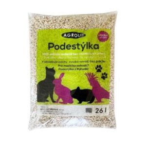 Podstielka Agrolit drevená lisovaná 26 litrov