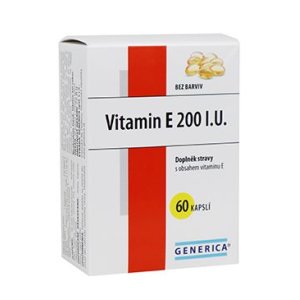 Vitamín E 200mg Generica cps 60