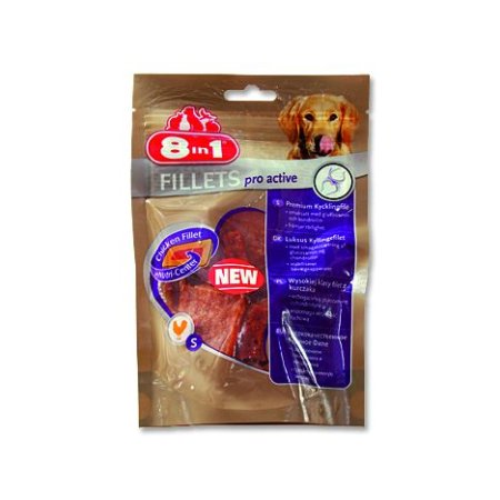 Pochúťka 8in1 Fillets pre active S 80g