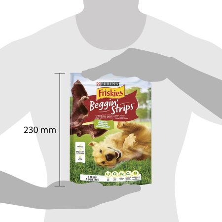 Friskies Beggin Strips s príchuťou slaniny 120 g