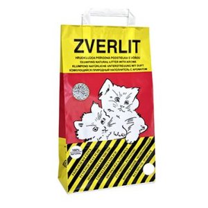 ZVERLIŤ červený hrubá s vôňou Podstielka mačka 10kg