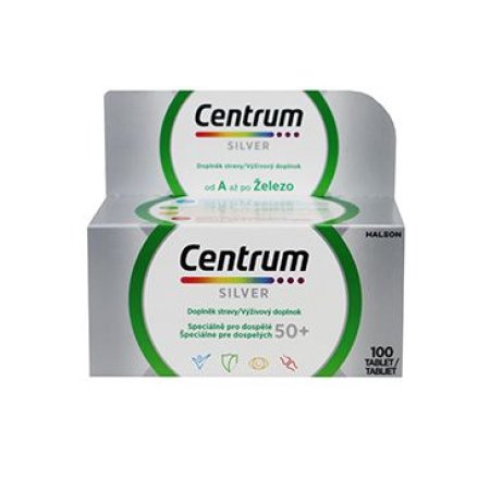 Multivitamín Centrum Silver s Multi-Efektom 100tbl
