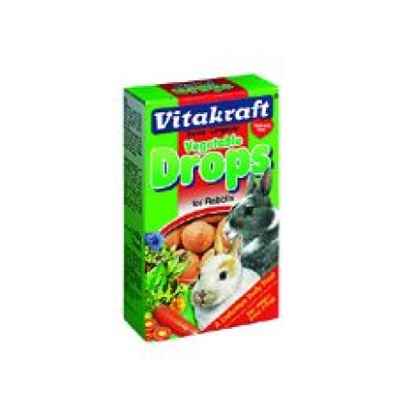 Vitakraft Rodent Rabbit poch. Drops carrots 75g