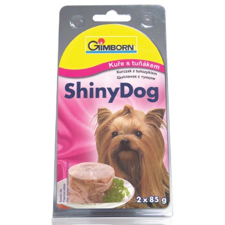 Gimborn konz. ShinyDog tuniak/kurča 2x85g
