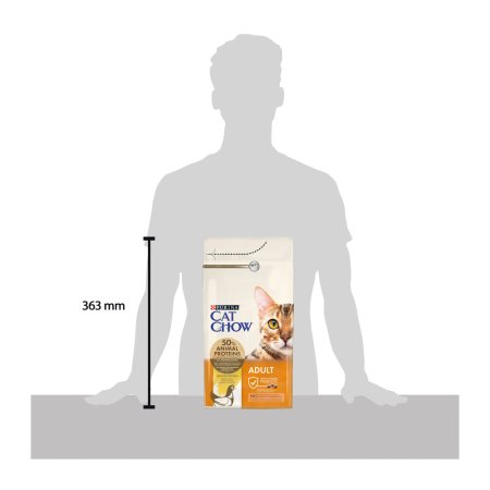 Purina Cat Chow Adult kura a morka 1,5 kg