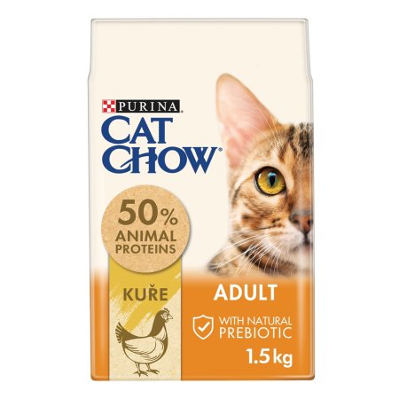 Purina Cat Chow Adult kura a morka 1,5 kg