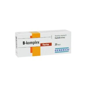 Vitamín B-komplex Forte Generica 20tbl