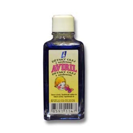 Aviril dětský olej s azulenem 50ml 