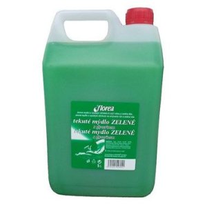 Mydlo tekuté Florea zelené 5l