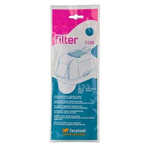 Náhradný filter uhlíkový k WC pre mačky L135 FP 1ks