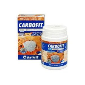 Carbofit aktivované drevené uhlie 60tob Dacom