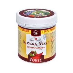 Konská masť hrejivá Forte 250ml