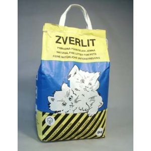 ZVERLIŤ modrý jemná Podstielka mačka 6kg