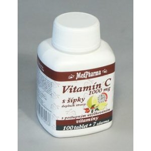 Vitamín C so šípkami 1000mg MedPharma 100tbl