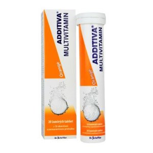 Multivitamín Additíva pomaranč tbl eff 20