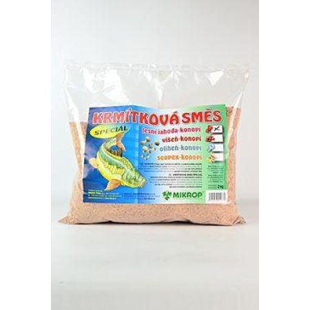 Kŕmičková zmes kalmáre - konope 2kg