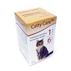 Catty Care Probiotiká pre mačky a mačiatka plv 100g