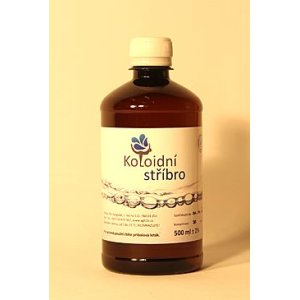 Koloidné striebro 0,5l koncentrácia 30ppm