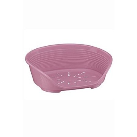 Pelech plast SIESTA DLX 4 ružový 61,5x45x21,5cm FP 1ks