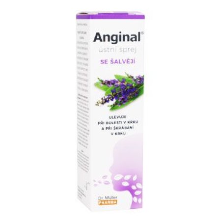 Dr.Muller Pharma Anginal ústny sprej so šalviou 30ml