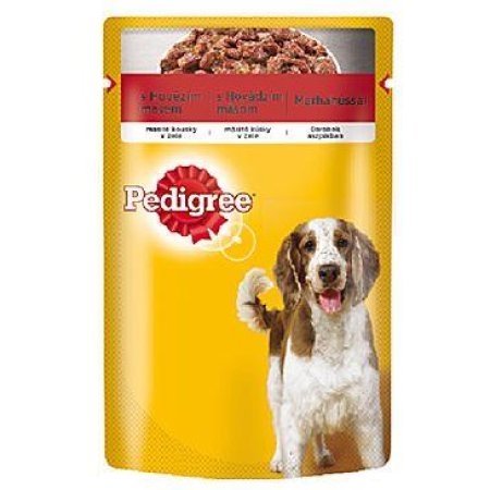 Pedigree vrecko Adult hovädzie 100g