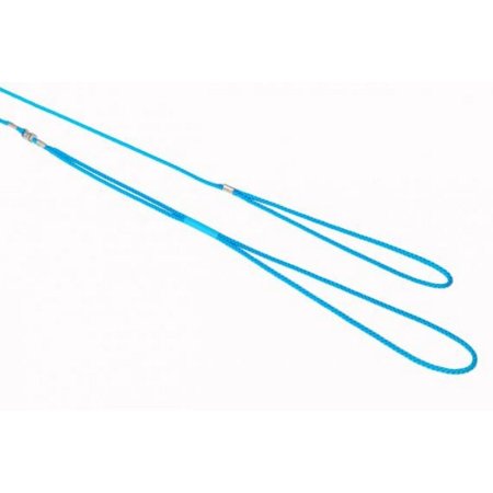 PROFIZOO Vodítko predvádzacie - lanko + korálik (3mm x 140cm) modrá