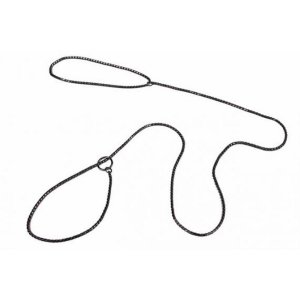PROFIZOO Predvádzacia vodítko SNAKE (3,5mm x 140cm) čierna