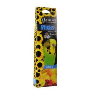 FINE PET Tyčinka Andulka ovocie 2ks/110g