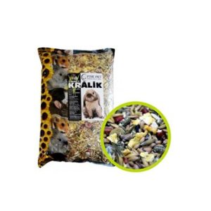 FINE PET Zakrpatený králik premium 800g