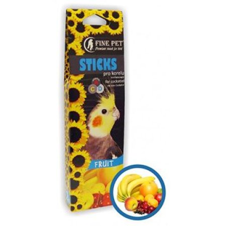 FINE PET Tyčinka Korela ovocie 2ks/110g