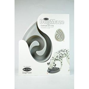 Miska bludisko Dog Maze šedá 1ks Kruuse