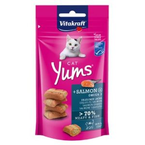 Vitakraft Cat pochúťka Yums losos 40g