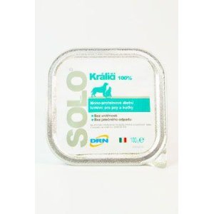 SOLO Coniglio 100% (králik) vanička 100g