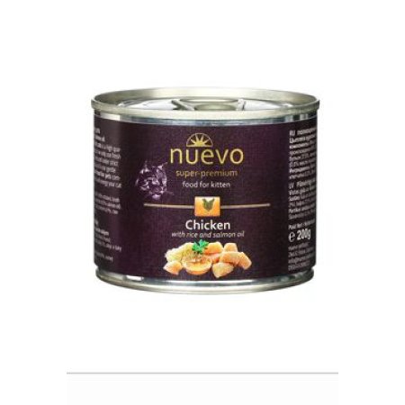Nuevo mačiatko kura konz. 200g