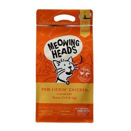 MEOWING HEADS Paw Lickin’Chicken 1,5kg