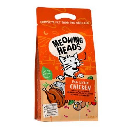 MEOWING HEADS Paw Lickin’Chicken 1,5kg