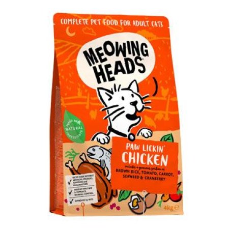 MEOWING HEADS Paw Lickin’Chicken 4kg